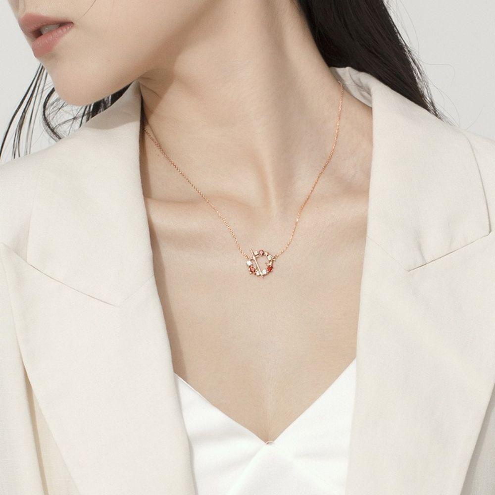 ANEMONE Vòng cổ Mặt Nón Phân Loại Thời Trang