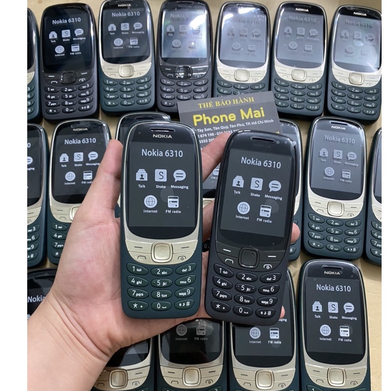 Điện Thoại Nokia 6310 2sim fullbox,bảo hành 12 Tháng