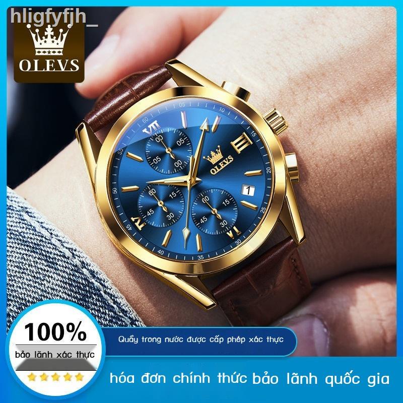 Đồng hồ nam mới toanh cao cấp đẹp trai đa chức năng của thương hiệu Oris đồng hồ đeo tay nam thạch anh không t