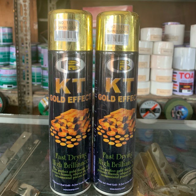 Sơn xịt kt vàng gold 181