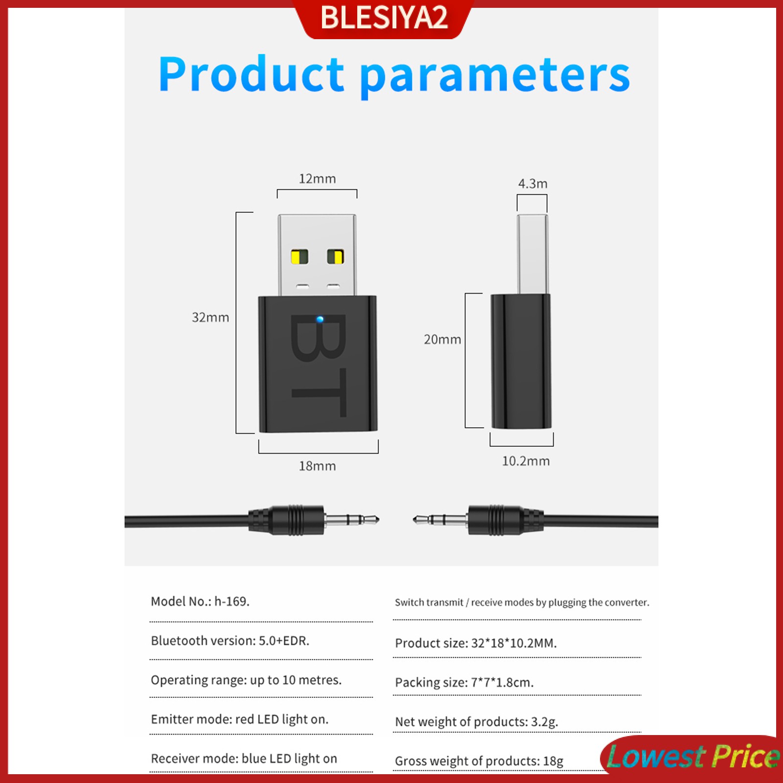 Usb Bluetooth 5.0 Không Dây Hỗ Trợ Âm Thanh Dành Cho Máy Tính | BigBuy360 - bigbuy360.vn