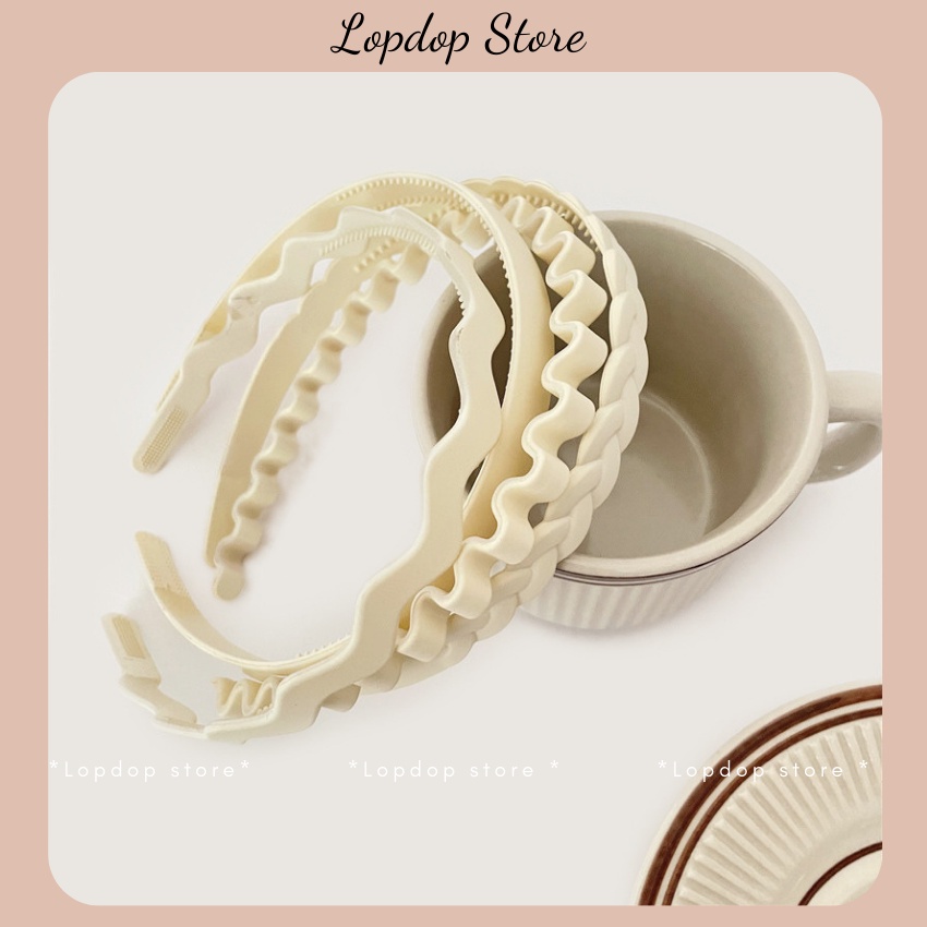 Băng Đô Rửa Mặt , Bờm Cài Gọn Tóc Cho Nam Nữ - LopDop Store BOM106