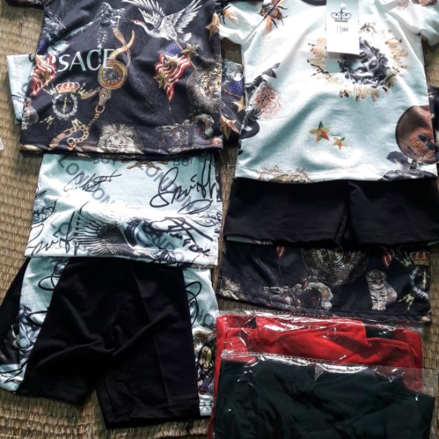 Combo 6 bộ hè cho bé trai