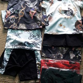 Combo 6 bộ hè cho bé trai