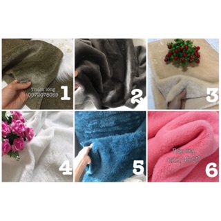 Vải lông ngắn mịn sz50x80cm