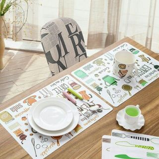 Tấm Lót Bàn Ăn Bằng Nhựa Bao Đẹp