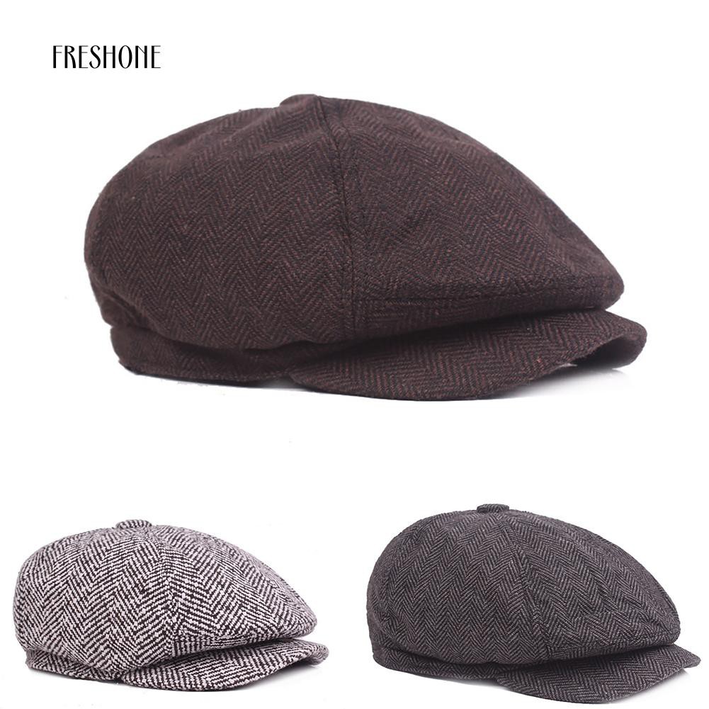 Mũ Nồi Beret Phong Cách Cổ Điển Thời Trang Cho Nam