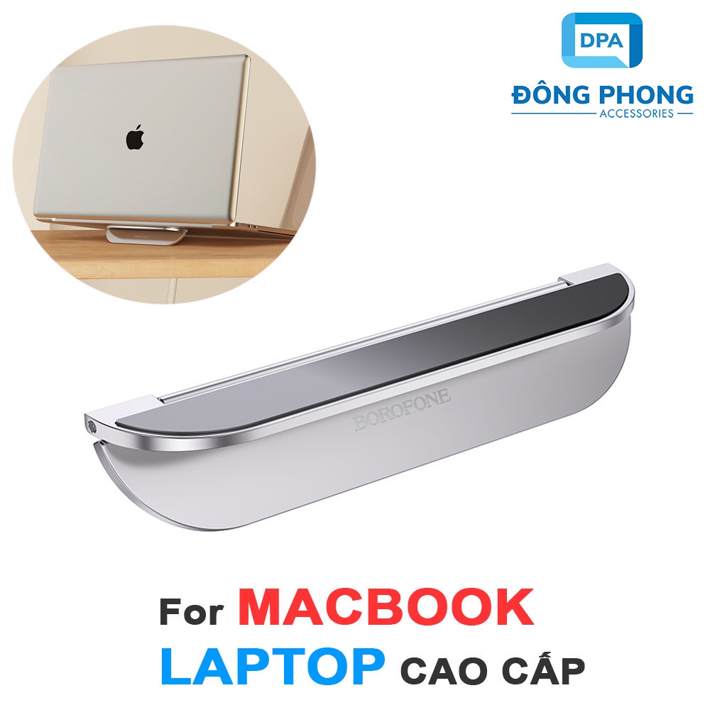 Giá Đỡ Tản Nhiệt  Laptop / Macbook Borofone BH46 Cao Cấp Gọn Nhẹ