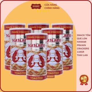 SNACK TÔM LON HANAMI 110G THÁI LAN