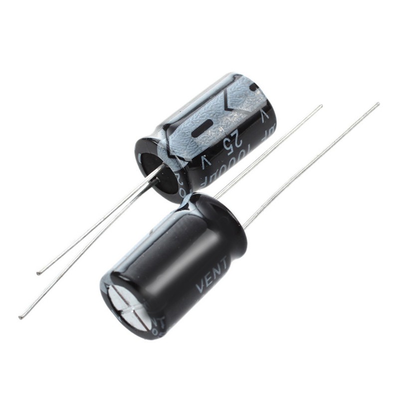 Set 20 Tụ Điện Phân 1000uf 25v 105c Kích Thước 10x17mm