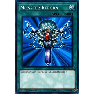 Thẻ bài Yugioh - TCG - Monster Reborn / LEHD-ENB19'