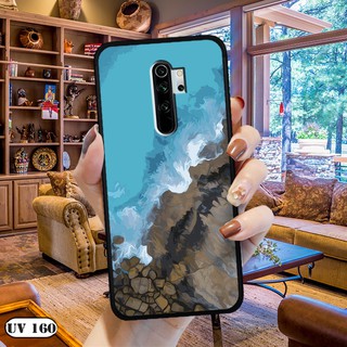 Ốp lưng nhám Xiaomi Redmi Note 8 pro - in hình