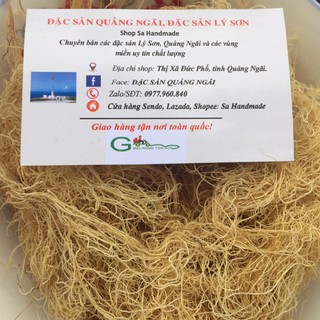 100GR RONG BIỂN RAU CÂU CHỈ VÀNG QUẢNG NGÃI NẤU XU XOA TỪ THIÊN NHIÊN