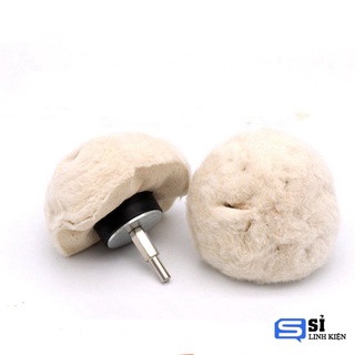 Vải bông đánh bóng hình bán nguyệt 50mm