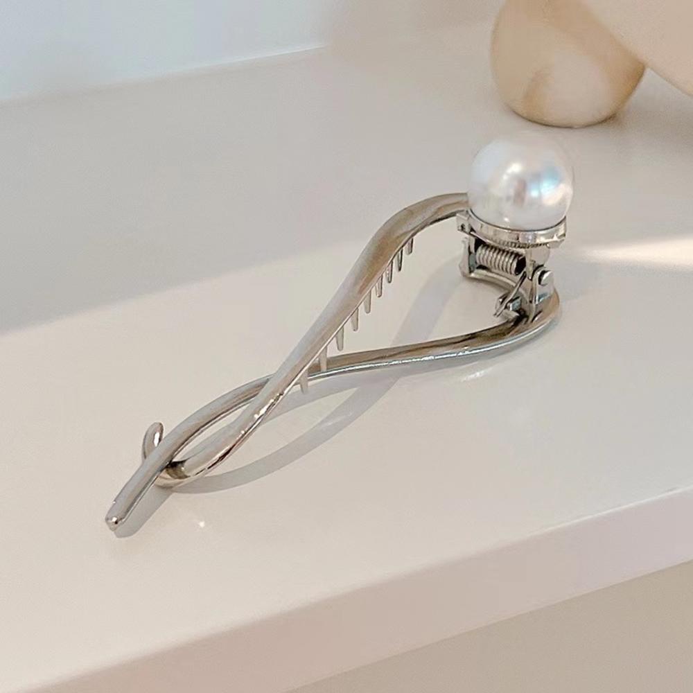Kẹp TóC PhốI HạT NgọC Trai Giả ThờI Trang Cho Nữ