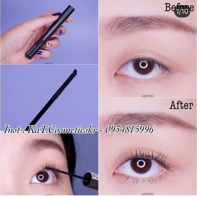 CHUỐT LÔNG MI MASCARA INNIS