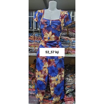 Bộ tay ngắn quần lửng ống túm thun aty đẹp