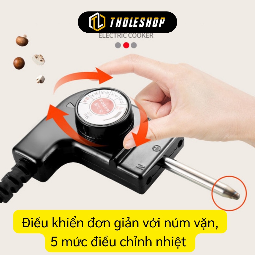 [SGD] Nồi Lẩu Điện - Nồi Nấu Lẩu KWT-8805 Đa Năng Có Thể Chiên, Xào, Nướng 10309