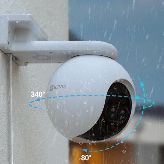 Camera ngoài trời ezviz c8c, kết nối wifi, xoay 360 độ quay có màu ban đêm, chống nước ip65, chế độ bao quát toàn cảnh