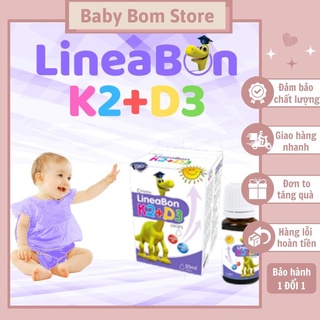 LineaBon k2 d3 bổ sung vitamin d3 k2 mk7, tăng cường hấp thu Canxi - LineaBon d3 k2 giúp trẻ cao lớn hơn