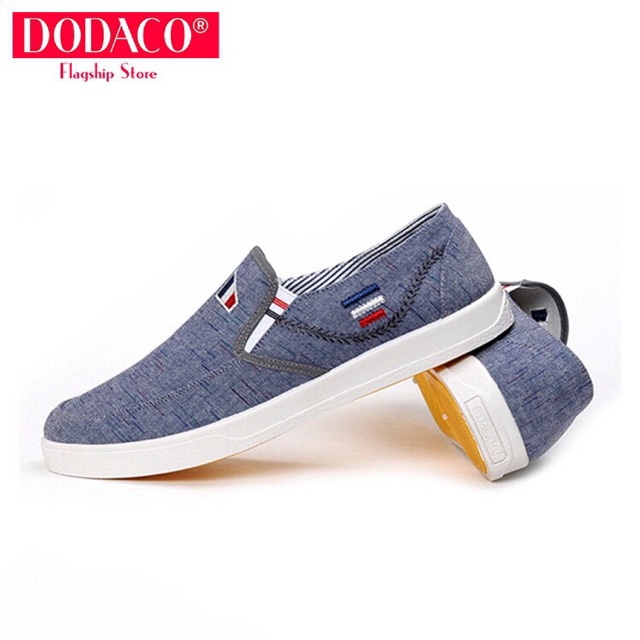 (free ship) Giầy lười nam 3 kẻ vạch 01 | BigBuy360 - bigbuy360.vn