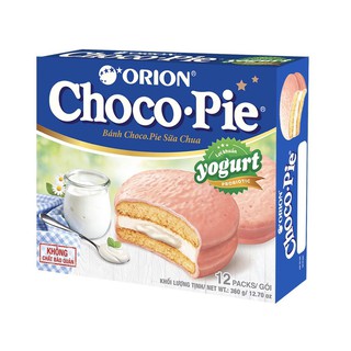 Bánh CHOCOPiE Sữa Chua 💖 hộp 12 cái Date 7/21