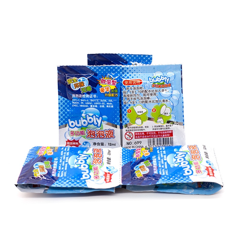 Gói Nước pha Bong Bóng Xà Phòng 12ml dùng cho các trò thổi bong bóng
