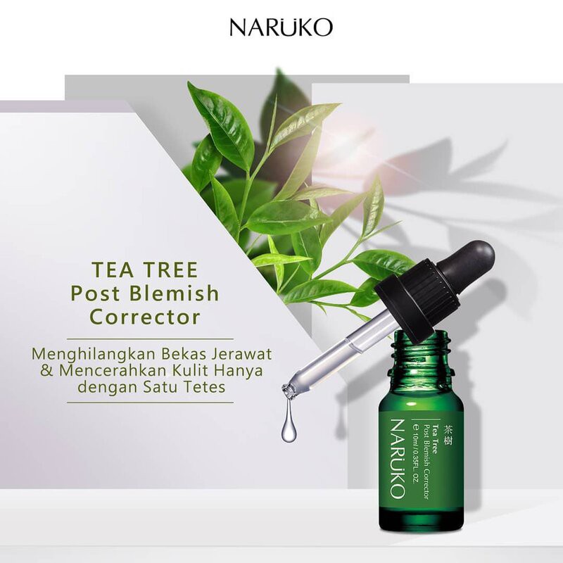 Tinh chất Naruko Shine Tea Tree Shine Control & Blemish Clear Serum 10ml