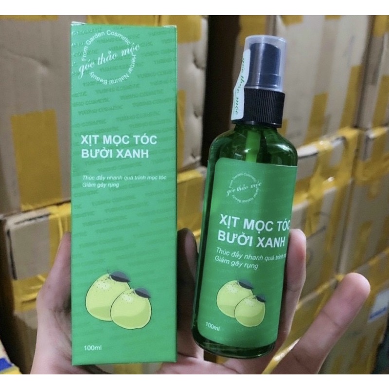 Tinh dầu xịt tóc bưởi xanh 100ml