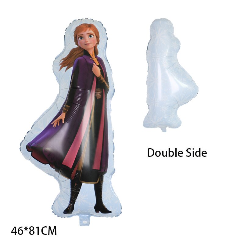 Bong bóng lá nhôm hình công chúa DISNEY Elsa Anna Olaf phim Frozen 2 dùng trang trí tiệc