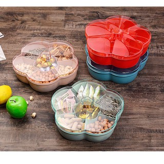 Khay Mứt Tết Cao Cấp Hình Hoa 5 Cánh
