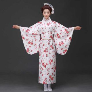 (Có Sẵn) Trang Phục Kimono Nữ - Trang Phục Yukata Nữ