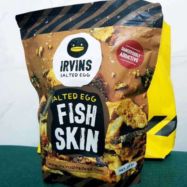 Da cá trứng muối IRVINS 👍🤤