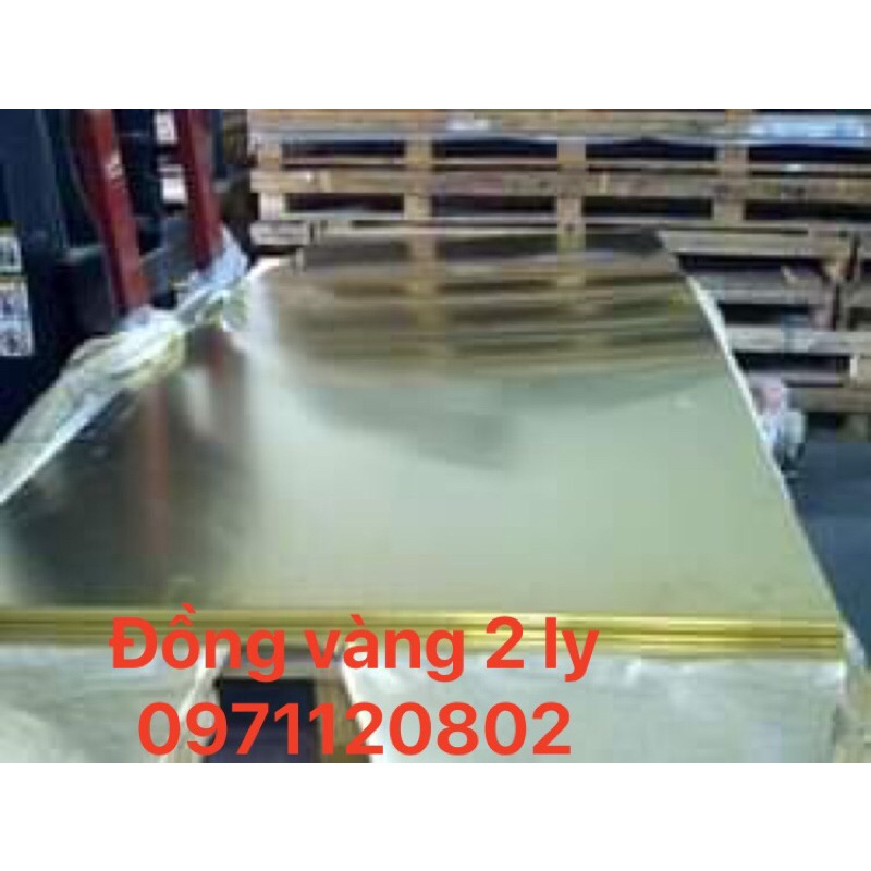 Đồng thau tấm độ dày 2mm