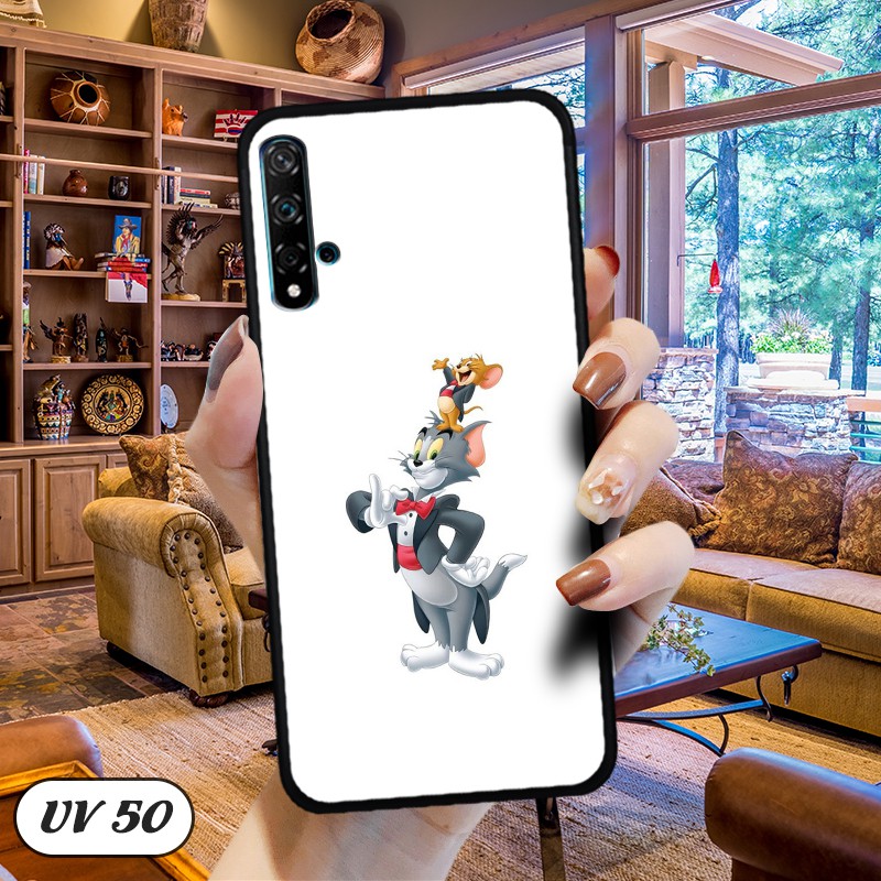 Ốp điện thoại Huawei Nova 5T - lưng nhám viền dẻo