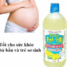 Dầu ăn hạt hải ajinomoto/ canola 1000g- Hàng nội địa Nhật Bản