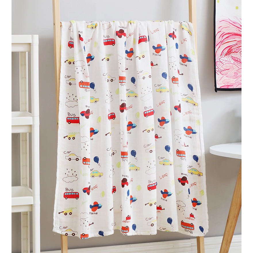 Khăn tắm Aden &amp; Anais 2 lớp  FREE SHIP  Khăn tắm 2 lớp sợi tre Aden &amp; Anais cho bé sơ sinh kích thước 100 x 120 cm