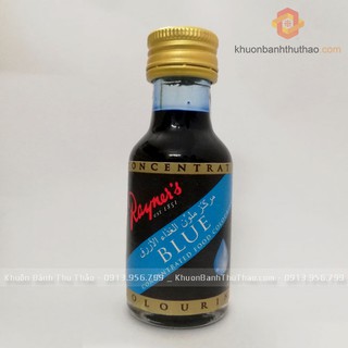 Màu thực phẩm Rayner's xanh dương 28ml