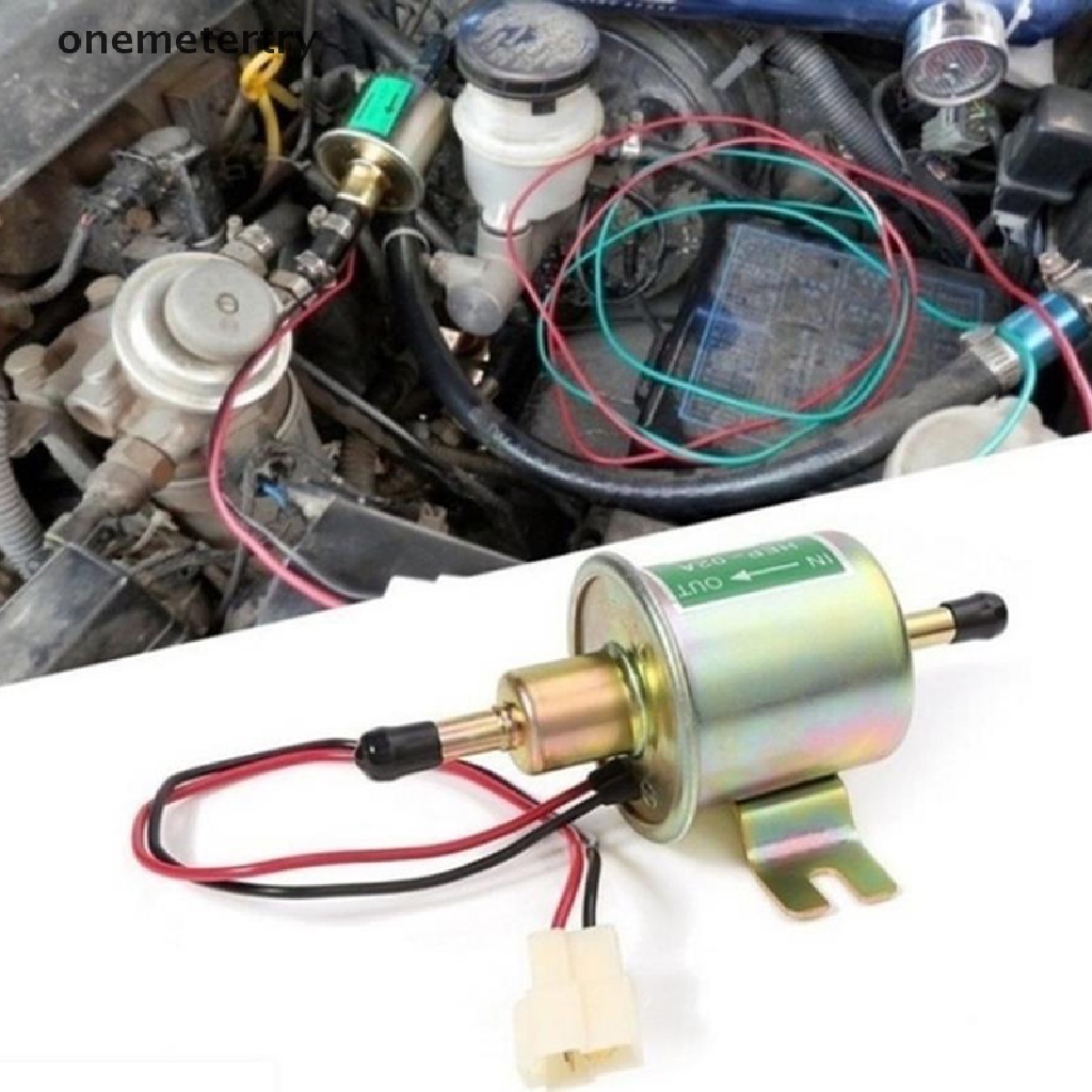 Bơm dầu diesel 12v máy bơm nhiên liệu áp suất thấp 12v bơm tự mồi-lưu lượng 100 lít một giờ HEP-02A