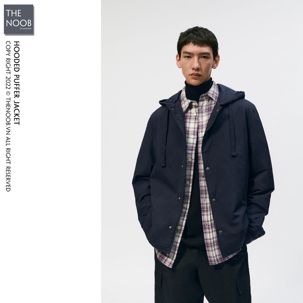 Áo Khoác Trần Bông Có Mũ - 2022AK31