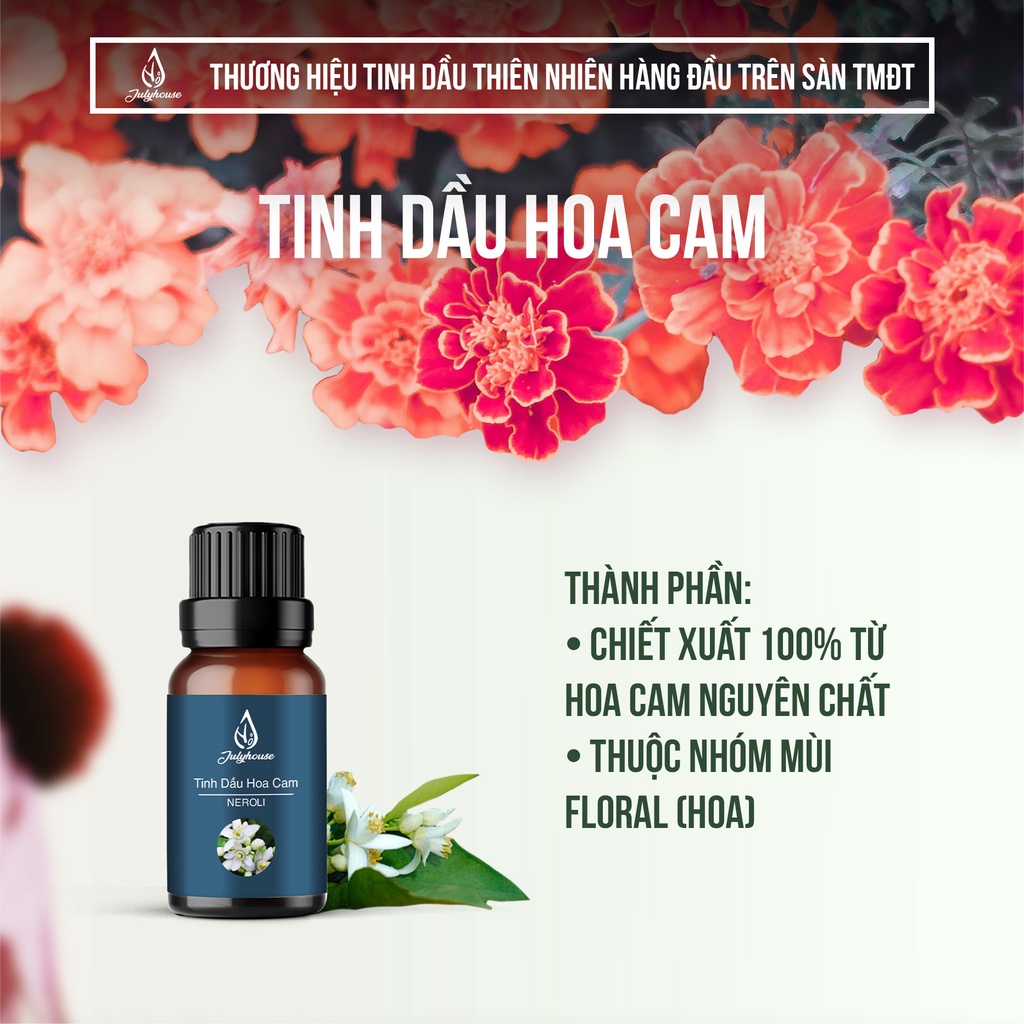 Tinh dầu Hoa Cam 10ml JULYHOUSE