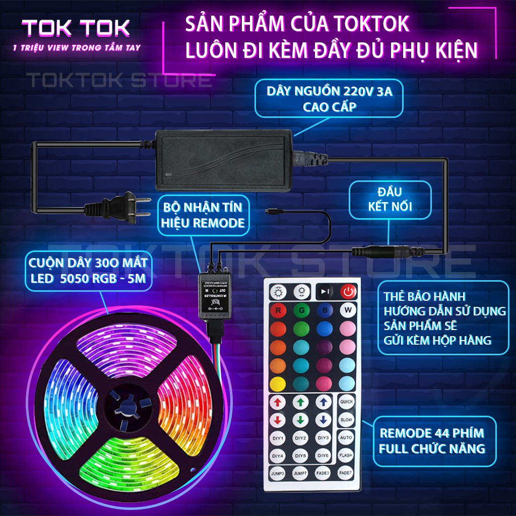 Đèn Led TikTok quay TikTok, đèn màu trang trí video clip hỗ trợ các Tiktoker đại triệu views