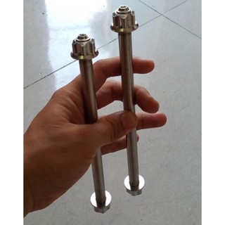 Cốt xe ex150 inox mạ titan