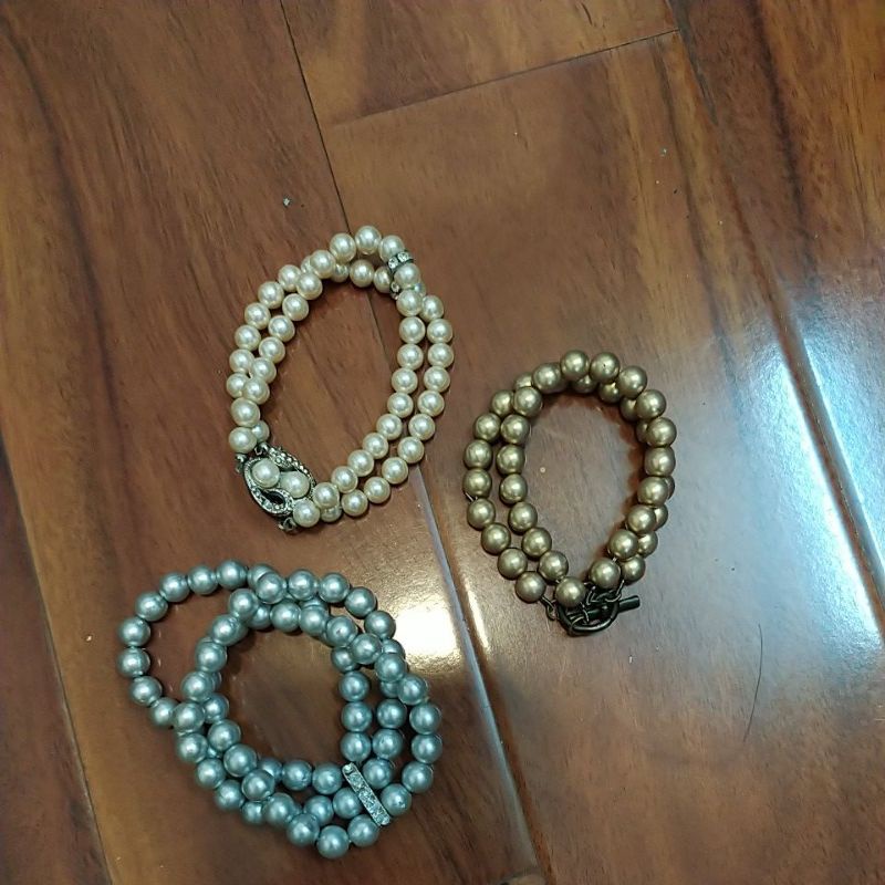 Combo vòng tay hạt nhựa