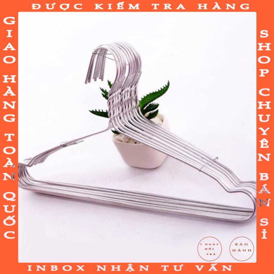 10 Móc quần áo sơ sinh cho bé loại dày, Móc Nhôm Phơi Đồ Trẻ Em Loại 1 - 2X MART lyvan