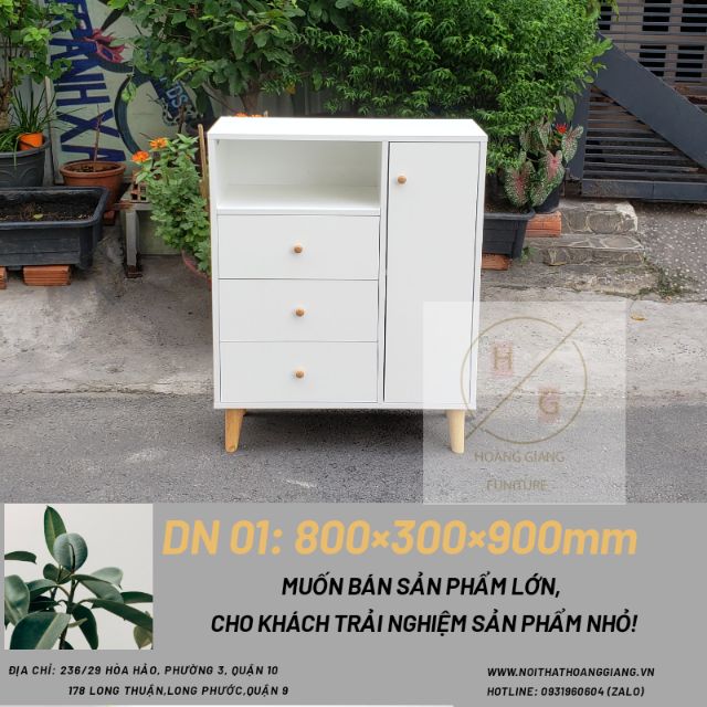 FREE SHIP- TỦ ĐA NĂNG - TỦ ĐỒ ÁO DN01 ( lắp sẵn)