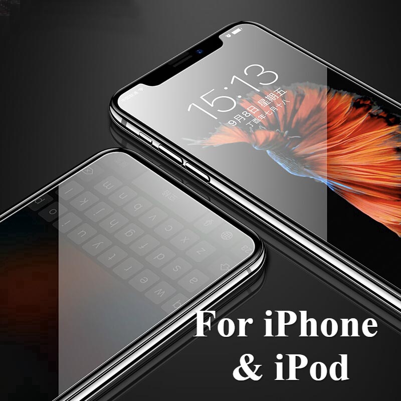 Kính Cường Lực Bảo Vệ Màn Hình Cho Điện Thoại iPhone 12 13 Pro Max X XS XR XS MAX 7 8 6 6S PLUS 5 5S 5C SE 11 PRO MAX