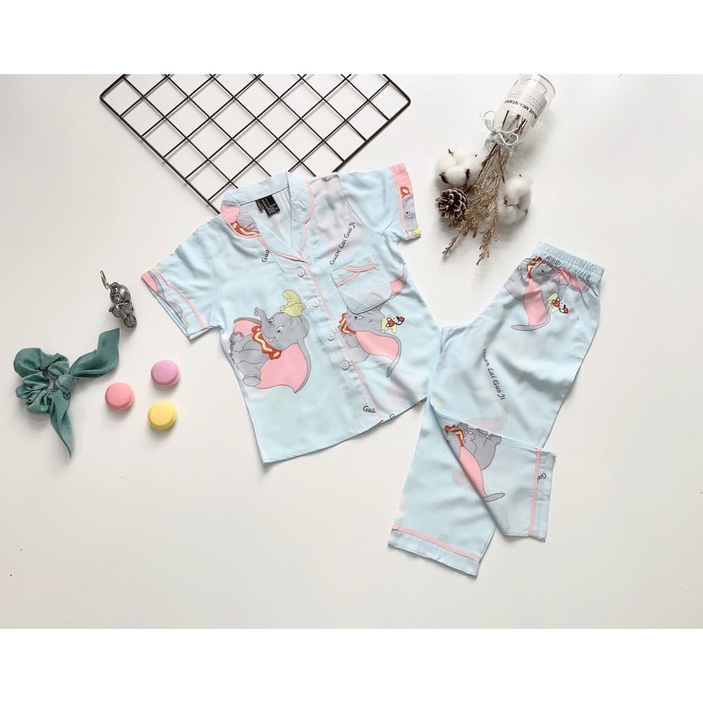 Đồ bộ Pyjama tole F21 QDTN bé gái (10-37kg)