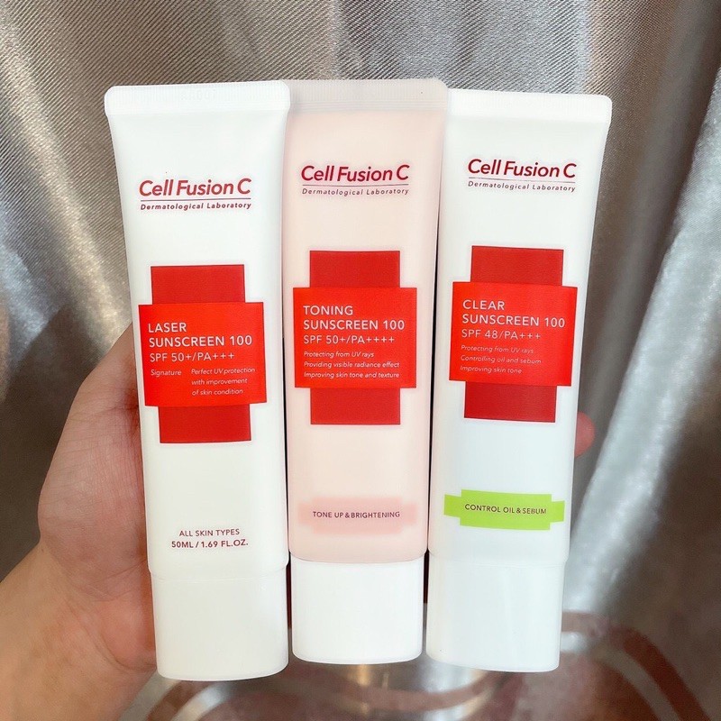 [SIÊU SALE] Kem chống nắng Cell Fusion C an toàn cho da nhạy cảm SPF 50+ PA+++