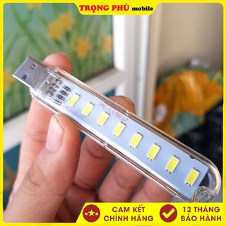 Đèn usb trong suốt 8 led siêu sáng